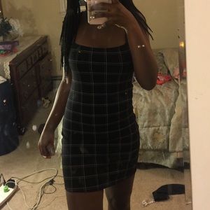 Plaid Mini Cami Dress